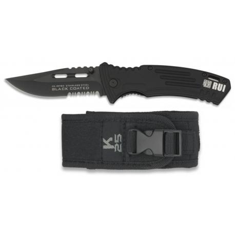 Navaja Rui black coated.H:9
