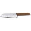 Cuchillo Santoku Swiss Modern madera nogal img 2