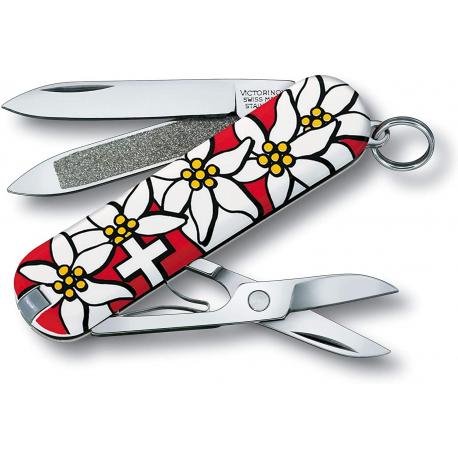 Navaja Victorinox Classic Edelweiss 7 usos