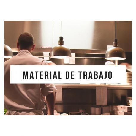Material cm DE PANADERÍA, REPOSTERÍA Y CONFITERÍA