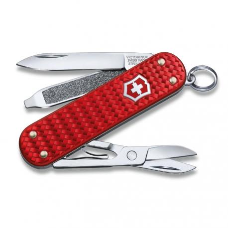 VICTORINOX CLASSIC SD PRECIOUS ICONIC ROJA