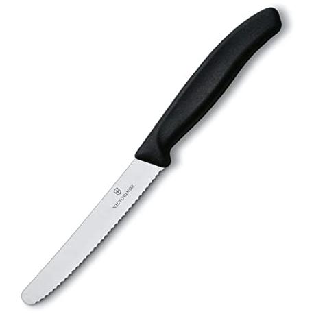 Cuchillo Victorinox de sierra y borde ondulado con un corte excelente para tomate e