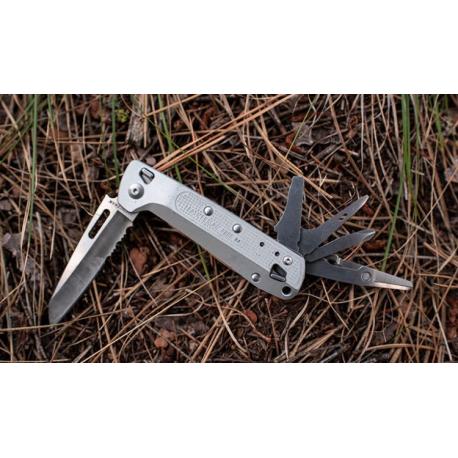 Leatherman Free K4X 9 Usos Plata