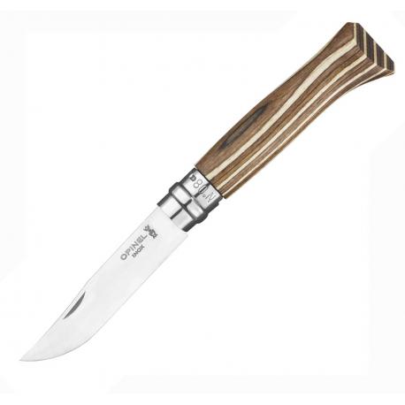 NAVAJA OPINEL No. 8 ABEDUL LAMINADO