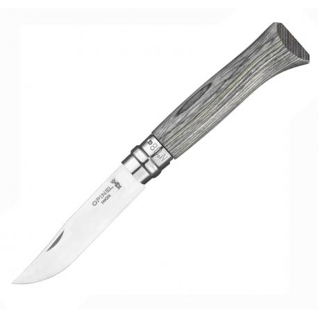 OPINEL NAVAJA nº 8 ABEDUL LAMINADO GRIS