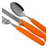 Victorinox Swiss Classic juego de cubiertos de 3-piezas de color naranja con cuchillo plegable, 6.7192.F9 img 1
