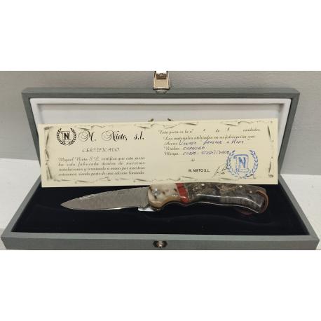Navaja Miguel Nieto ART-8 Artesanal Pieza Nº1 de 1unidad